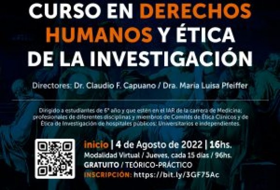 Curso de Derechos Humanos y Ética de la Investigación