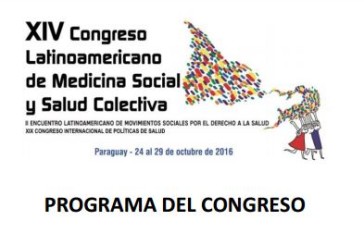 Programa – XIV Congreso de Medicina Social y Salud Colectiva