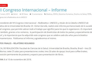 Congreso de la Redbioética de la UNESCO