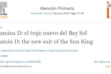 Vitamina D: el traje nuevo del Rey SolVitamin D: the new suit of the Sun King